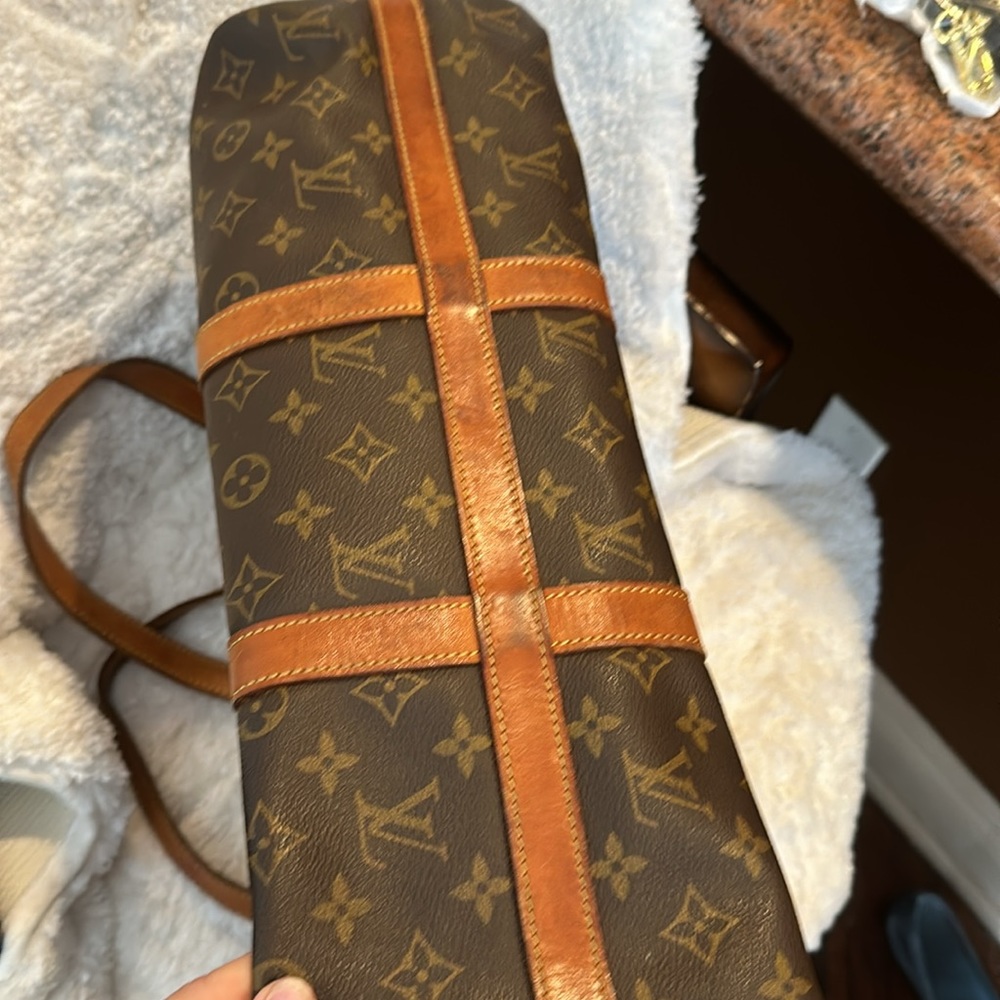 Authentic Louis Vuitton Mongram Flanerie 45 Shoulder Boston Bag - Picture 7 of 16